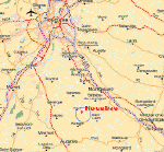 carte routière Noueilles
